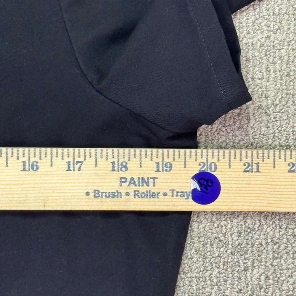 NWT‎ FIGS Women Black V-Neck Scrub Top Size Small Technical Collection FW1100